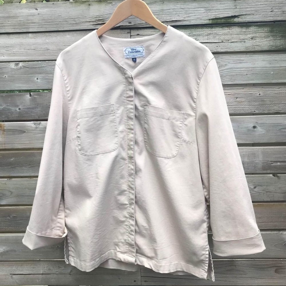 Vintage Tilley Endurable Collarless Safari Jacket